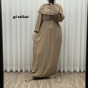 پیراهن ساحلی نخی آستین بلند زنانه و دخترانه فری سایز مدل ملوانی - بلو قسط | خرید اقساطی و آنلاین