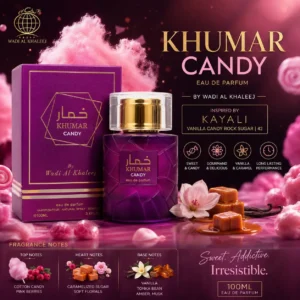 عطر ادکلن زنانه خمار کندی وادی الخلیج 100 میل (Khumar Candy) - بلو قسط | خرید اقساطی و آنلاین