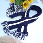 شال و کلاه بچگانه دست بافت کاموا ترک رنگ طوسی - بلو قسط | خرید اقساطی و آنلاین