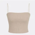 کراپ تاپ بند ماکارونی زنانه پارچه کبریتی مناسب سایز 36 تا 38 - بلو قسط | خرید اقساطی و آنلاین