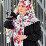 روسری مجلسی طرح گلناز قواره بزرگ 140 سانتیمتر نخ کاستوم سیتو - بلو قسط | خرید اقساطی و آنلاین