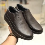 کفش چرم طبی مردانه رخشی مدل گالاس رنگ قهوه ای سوخته - بلو قسط | خرید اقساطی و آنلاین
