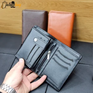 کیف پول جیبی چرم طبیعی گاوی دوخت تمیز با جای اسکناس و جاکارتی - بلو قسط | خرید اقساطی و آنلاین
