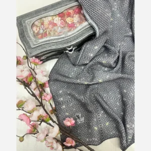 روسری نخ کاستوم طرح نگینی سایز 140 مجلسی و روزمره - بلو قسط | خرید اقساطی و آنلاین