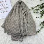شال حریر مجلسی طرح گوچی قواره 190 در 80 سانتیمتر کد 1964 - بلو قسط | خرید اقساطی و آنلاین