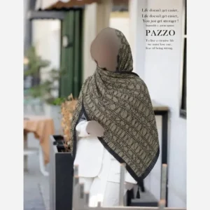 شال پلیسه حریر بهاره خنک قواره 200 در 75 سانت - بلو قسط | خرید اقساطی و آنلاین