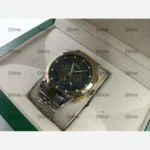 ساعت مچی مردانه سیکو دو رنگ طلایی صفحه مشکی طرح سه موتور مدل 5748 - بلو قسط | خرید اقساطی و آنلاین