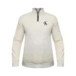 هودی نیم زیپ مردانه طرح ck دورس اسپان کرکدار رنگ کرم سایز L تا 2XL - بلو قسط | خرید اقساطی و آنلاین