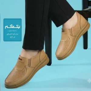 کفش طبی زنانه مدل ایدا با کفی آناتومیک و پد خارپاشنه رنگ کرم - بلو قسط | خرید اقساطی و آنلاین