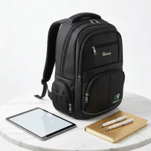 کوله پشتی برزنت فول آپشن جیب دار با پورت USB و هندزفری - بلو قسط | خرید اقساطی و آنلاین