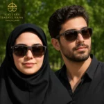 عینک آفتابی پلاریزه ریبن فراری مدل RB8371 فریم مشکی مات - بلو قسط | خرید اقساطی و آنلاین