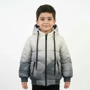 کاپشن پسرانه برزنتی آبرنگی طوسی پاییزه و زمستانه - بلو قسط | خرید اقساطی و آنلاین