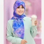 روسری نخی کاستوم طرح ساحل قواره 110 - بلو قسط | خرید اقساطی و آنلاین
