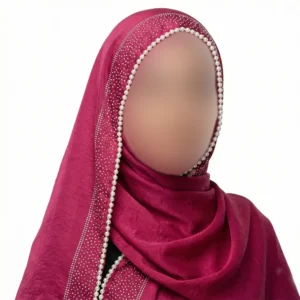 شال مرواریدی زنانه جنس ساتن گلکسی ابعاد 182 در 73 سانتیمتر - بلو قسط | خرید اقساطی و آنلاین