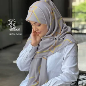 روسری نخ کاستوم طرح افرا قواره بزرگ 140 سانتیمتر - بلو قسط | خرید اقساطی و آنلاین