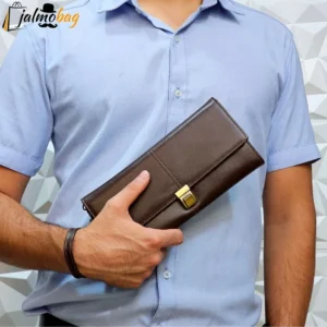 کیف دستی پاسپورتی چرم اصل گاوی مردانه - بلو قسط | خرید اقساطی و آنلاین