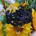تل گیپور مجلسی طرح گل وارداتی درجه یک مشکی سرمه ای صورتی روشن - بلو قسط | خرید اقساطی و آنلاین
