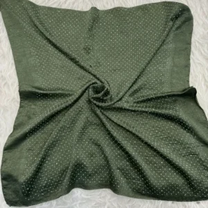 مینی اسکارف مجلسی گارزا نگین دار ابعاد 70 در 70 سانتی متر - بلو قسط | خرید اقساطی و آنلاین