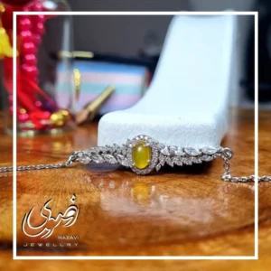 دستبند نقره زنانه شرف الشمس طرح مروارید - بلو قسط | خرید اقساطی و آنلاین