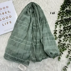 شال نخی حریر کاغذی قواره بزرگ 190 در 65 سانتیمتر بدون لغزش و آبرفت - بلو قسط | خرید اقساطی و آنلاین